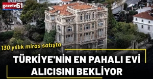 Türkiye’nin en pahalı evi alıcısını bekliyor: 130 yıllık miras satışta: 23 odalı Zeki Paşa Yalısı’nı kim alacak?