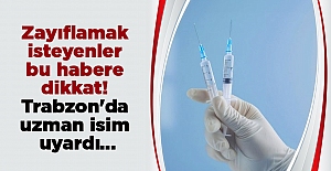 Zayıflamak isteyenler bu habere dikkat! Trabzon'da uzman isim uyardı...