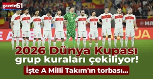 2026 Dünya Kupası grup kuraları çekiliyor! İşte A Milli Takım'ın torbası...