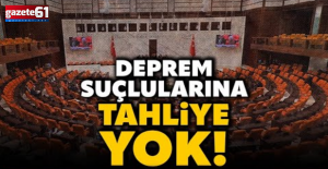 6 suç kapsam dışı! Deprem suçları da eklendi!