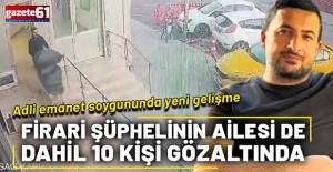 Altınların, gümüşlerin çalındığı adliye soygununda 10 yeni gözaltı
