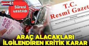 Araç sahipleri dikkat! İkinci el araçta yasak uzatıldı!