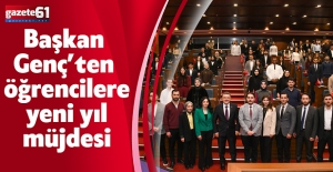 Başkan Genç’ten öğrencilere yeni yıl müjdesi