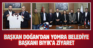Başkan Doğan’dan Yomra Belediye Başkanı Bıyık’a ziyaret