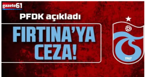 Beşiktaş maçı sonrası Trabzonspor’a ceza