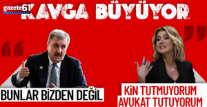 Gülben Ergen'den Mustafa Destici'ye: 'Ben kin tutmuyorum, avukat tutuyorum'