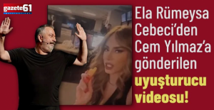 Ela Rümeysa Cebeci'den Cem Yılmaz'a skandal uyuşturucu videosu!