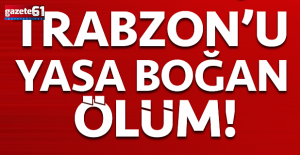 Eski başkanın ölümü Trabzon'u yasa boğdu
