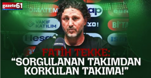  Fatih Tekke'nin motivasyon konuşmasında dikkat çeken ifade! "Korkulan takım..."