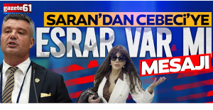 Saran’dan Ela Rümeysa Cebeci’ye ‘Esrar var mı?’ mesajı!