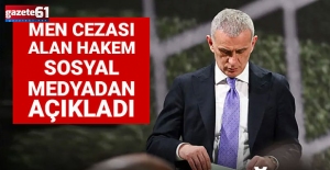 Men cezası alan hakemden Hacıosmanoğlu hakkında ağır suçlama