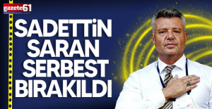 Sadettin Saran serbest bırakıldı