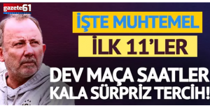 Sergen Yalçın'dan sürpriz Trabzonspor kararı!