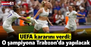 SON DAKİKA... UEFA kararını verdi: O şampiyona Trabzon'da yapılacak