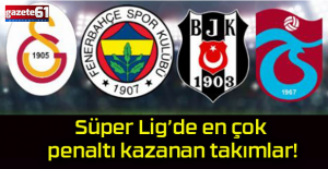 Süper Lig'de en çok penaltı kazanan takımlar belli oldu! İşte zirvenin sahibi...