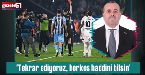 Taner Saral'dan Beşiktaş'a yanıt: Herkes haddini bilsin!