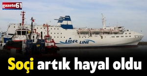 Trabzon-Soçi hattı hüsrana döndü: Resmen kapatıldı