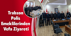 Trabzon Polis Emeklilerinden Vefa Ziyareti