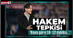  Trabzonspor'da Fatih Tekke'den maç sonu flaş hakem açıklaması!