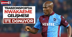 Trabzonspor'da flaş Nwakaeme gelişmesi! Ne zaman dönüyor?