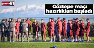 Trabzonspor'da Göztepe maçı hazırlıkları başladı