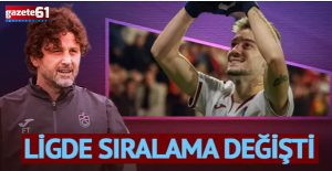 Trabzonspor, Göztepe'yi devirerek ligde 2'nciliğe yükseldi!