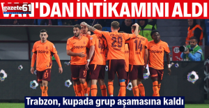 Trabzonspor, Türkiye Kupası'nda gruplara kaldı!
