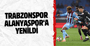 Trabzonspor Alanyaspor‘a yenildi