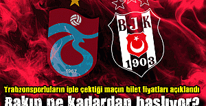 Trabzonspor - Beşiktaş maçının biletleri satışa çıkıyor!