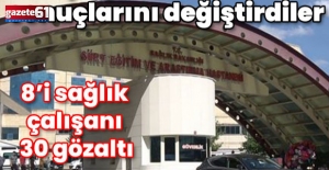 Uyuşturucu tahlil sonucunu değiştirdiler! Hastanede skandal