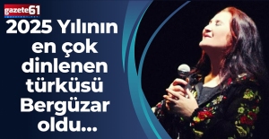 2025 yılının en çok dinlenen türküsü Bergüzar oldu…
