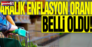 Aralık enflasyon oranı belli oldu! TÜİK milyonların beklediği rakamları açıkladı