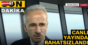 Bakan Uraloğlu canlı yayında rahatsızlandı