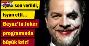 Beyaz'la Joker tutmadı kriz çıktı! İşine son verildi