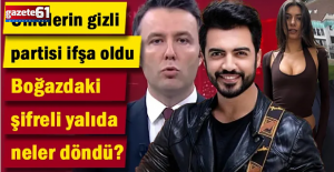 Sapkın partilerin şifreli mekanı! Ünlülerin gizli parti yalısı...