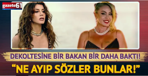 Derin dekoltesine bir bakan bir daha baktı!