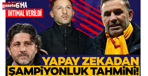 Yapay zeka Süper Lig şampiyonunu tahmin etti!