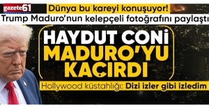 Trump Maduro ve eşini kaçırdıklarını duyurdu