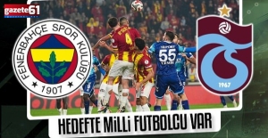 Fenerbahçe ve Trabzonspor transferde karşı karşıya! Hedefte milli futbolcu var