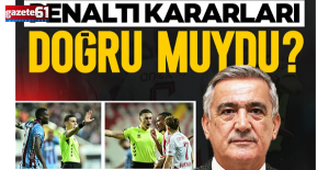 Trabzonspor maçındaki penaltı kararları doğru mu?
