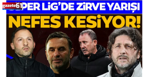 Süper Lig güncel puan durumu!