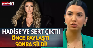 Fulya Öztürk'ten Hadise'ye İran tepkisi! Paylaşıp sildi