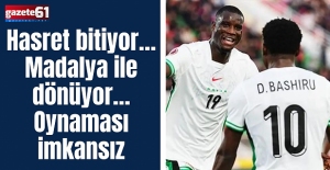 Hasret bitiyor… Madalya ile dönüyor… Oynaması imkansız