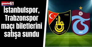 İstanbulspor, Trabzonspor maçı biletlerini satışa sundu