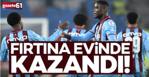 Trabzonspor evinde Kasımpaşa'yı yendi!