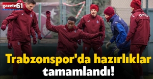 TRABZONSPOR'UN KAMP KADRUSU BELLİ OLDU... EKSİKLER VAR!