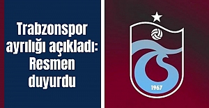 Trabzonspor ayrılığı açıkladı: Resmen duyurdu