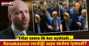Erdoğan korumasının verdiği suyu neden içmedi?