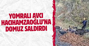 Yomralı Avcı Hacıhamzaoğlu’na domuz saldırdı