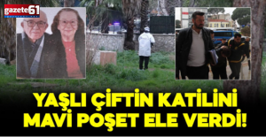 10 bin saatlik görüntüde saklanan sır: Mavi poşet katili ele verdi